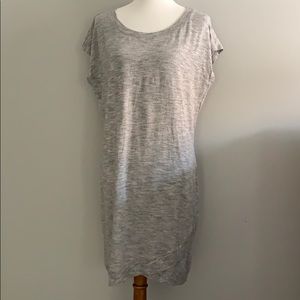 Athleta heather grey super soft dress